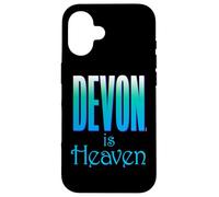 "Devon is Heaven" I Love Devon England for Devonian Pride Case for iPhone 16