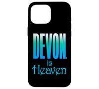 "Devon is Heaven" I Love Devon England for Devonian Pride Case for iPhone 16 Pro Max