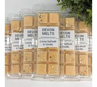 Devon Melts - Lenny Daffodil & Vanilla - Highly Scented 100% Soy Wax Snapbar
