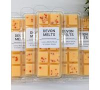 Devon Melts - Lenny White Musk & Golden Maple - Highly Scented 100% Soy Wax Snapbar