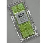 Devon Melts - Pear, Water Lily & Vanilla - Highly Scented 100% Soy Wax Snapbar