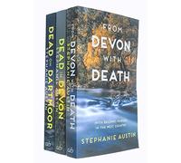 Devon Mysteries 3 Books Collection Set By Stephanie Austin (Dead in Devon, Dead on Dartmoor, From Devon with Death)