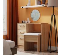 Devon Ready Assembled Vanity - Bardolino Oak