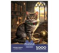 Devon Rex 1000 Pieces Portable Jigsaw Puzzle Age 3+ Cool Collage Effect, Fun Details, Educational, Challenging Puzzle Games 70x50cm/1000pcs