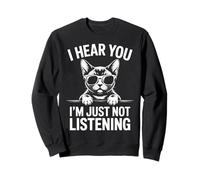 Devon Rex Cat Funny Devon Rex Sweatshirt