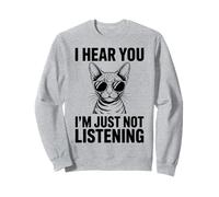 Devon Rex Cat Funny Devon Rex Sweatshirt