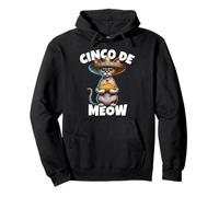 Devon Rex Cinco De Meow Devon Rex Cat Pullover Hoodie