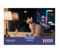 Devon Rex Puzzle 1000 Pieces Adults Educational Relaxing Brain Training Precision Pieces Quality 70x50cm/1000pcs