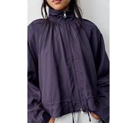 Devon Solid Balloon Jacket at Free People in Tempest, Size: Large - female