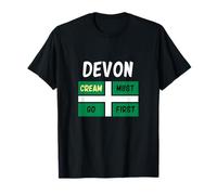 Devon T Shirt Cream Must Go First on your Scone T-Shirt