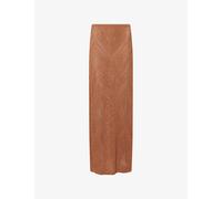Devon Windsor Womens Devon Windsor Vie Knit Maxi Skirt Almond XS