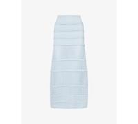 Devon Windsor Womens Devon Windsor Yasmin Knitted Maxi Skirt Blue S