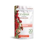 Devonia Rose Plant Food fertiliser Sticks | Slow-Release Fertiliser for Healthy, Vibrant Roses | Pre-Measured, Easy to Use, Mess-Free Feeding | Feeds All Season Long | Feed For Rose Plants