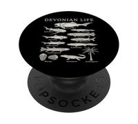 Devonian Fish Paleontology Early Vertebrate Evolution PopSockets Adhesive PopGrip