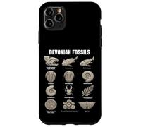 Devonian Fossils Chart - Ancient Marine Life & Early Plants Case for iPhone 11 Pro Max