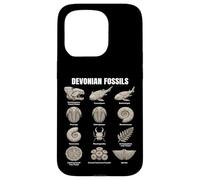 Devonian Fossils Chart - Ancient Marine Life & Early Plants Case for iPhone 15 Pro
