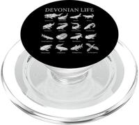 Devonian Life Paleontology Ancient Fish Evolution Era PopSockets PopGrip for MagSafe