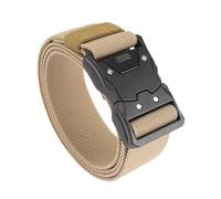 Devons Treasures Tactical Belt - Military Hiking Rigger Heavy Duty Work Belts for Men with Quick Release Metal Buckle
