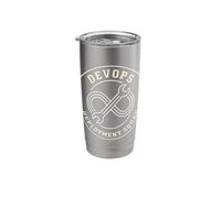 Devops Deployment Squad Software Engineering Cloud Computing Stainless Steel Insulated Tumbler