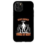 DevOps Engineer by Day Zombie by Night Fun Halloween Creepy Case for iPhone 11 Pro