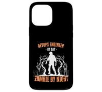 DevOps Engineer by Day Zombie by Night Fun Halloween Creepy Case for iPhone 13 Pro Max