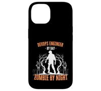 DevOps Engineer by Day Zombie by Night Fun Halloween Creepy Case for iPhone 14