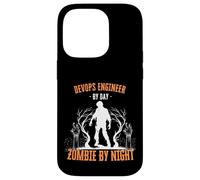 DevOps Engineer by Day Zombie by Night Fun Halloween Creepy Case for iPhone 14 Pro