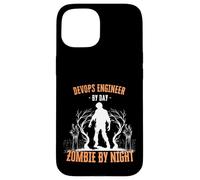 DevOps Engineer by Day Zombie by Night Fun Halloween Creepy Case for iPhone 15