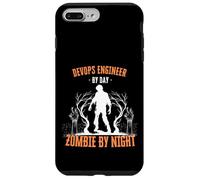 DevOps Engineer by Day Zombie by Night Fun Halloween Creepy Case for iPhone 7 Plus/8 Plus