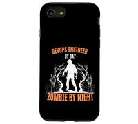 DevOps Engineer by Day Zombie by Night Fun Halloween Creepy Case for iPhone SE (2020) / 7/8