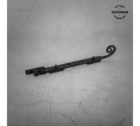 Devoran 10" Monkey Tail Casement Window Stay - Black