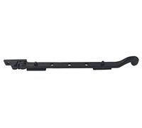 Devoran 8" Swirl End Casement Window Stay - Black