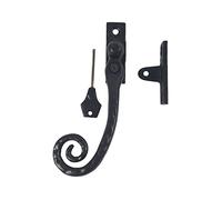 Devoran Lockable Monkey Tail Fastener - Black (Left Hand)