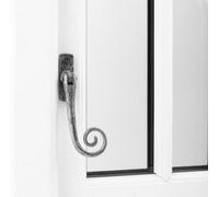 Devoran Monkey Tail Espag Window Handle - Pewter (Right-Hand)