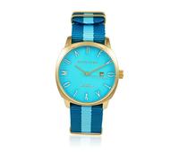 Devota&Lomba Men's Watch DL008MSPBL/BL-02BLUE, Blue, Grande, Strip