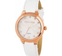 Devota & Lomba Women's DL006WN-03WHITE 35mm Quartz Watch in White Devota & Lomba White One Size