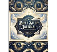 Devoted Heart Bible Study Journal: A Guided Christian Prayer Notebook and Devotional Diary with Daily Prompts for Reflection, Scripture Study, and Church Notes