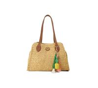 Dune London DEVOTEDLY Raffia Double Grab Handle Tote Bag One Size Shopper Bag