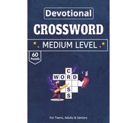 Devotional Crossword book: A Hand-Curated Collection of Sacred Wisdom, Scriptural History, and Meditative Wordplay