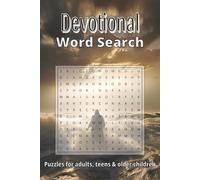 Devotional Word Search Puzzle Book: Word Searches with Easy-to-Read Print about Devotion, Bible, Proverbs and More | 6x9 inches, 110 pages | 50+ ... Gift for Vacations, Holidays, Relaxation time
