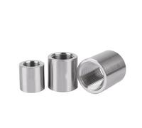 DeVow 1/8" 1/4" 3/8" 1/2" 3/4" 1" 1.2" 1.5" 2" BSP NPT Female Thread 304 316 Stainless Steel High Pressure Socket Pipe Fitting(316 Stainless Steel,BSPP1_Thread)