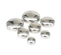 DeVow 19/25/32/38/45/51/57/63/76/89/102/108/114/133/159mm O/D 304 Stainless Steel Sanitary Butt Weld End Cap(102mm)