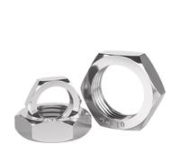 DeVow 304 Stainless Steel Fine Tooth Thin Nuts M5 M6 M8 M10 M12 M14 M16 M18 M20 M22 Fine Thread Pitch Hex Nuts Pitch 1 1.25 1.5mm(M22x1.5x11mm 2pcs)