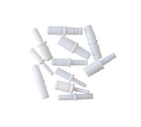 DeVow 4/6/8/9/10/11/12mm PE Grade Direct Reducing Barb Connectors Aquarium Tank Air Pump Adapter Irrigation Hose Joint(D)