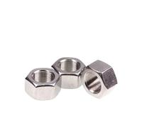 DeVow DIN934 Fine thread hex nut M3~M20 Stainless steel SUS 304 M6*0.75,M8*1.0,M10*1.0/1.25,M12*1.0/1.25/1.5,M14*1.5,M16*1.5,M20*1.5(M8x1.0 (15pcs))