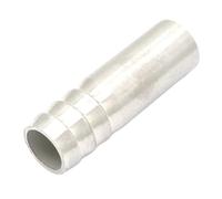 DeVow Fit Tube O/D 6/8/10/16/19/25/32/38/45/51/63/76/89mm Hose Barbed-Welding Equal 304 Stainless Steel Sanitary Pipe Fitting(89mm)