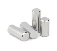 DeVow M1 M1.5 M2 M2.5 M3 M4 M5 M6 M8 M10 Cylindrical Pin Locating Dowel 304 Stainless Steel Fixed Shaft Solid Rod GB119 Length 4~100mm(M3 x10pcs,35mm)