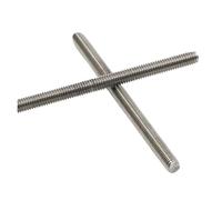 DeVow M3 M4 M5 M6 M8 DIN975 304 Stainless Steel Fully Threaded Rods Bar Studs Screw(70mm,M8 2pcs)