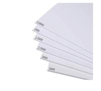 DeVow Thick White Abs Plastic Sheet 0.5mm to 5mm