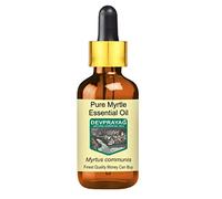 Devprayag Pure Myrtle Essential Oil (Myrtus communis) with Glass Dropper Natural Therapeutic Grade Steam Distilled 100ml (3.38 oz)